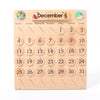 From Jennifer | Natural Wooden Perpetual Calendar | © Conscious Craft